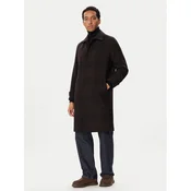 HUGO Volneni plašč Mettos2641 50567309 Temno rjava Regular Fit