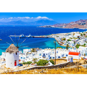 Enjoy - Puzzle Otok Mykonos, Grčija - 1 000 kosov