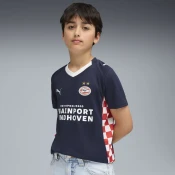 Puma PSV Eindhoven 25/26 Away Jersey Youth, Blue, Size 9-10Y, Clothing