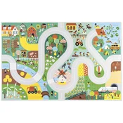 Janod Cross roads Preproga in igralna podloga za tla Na podeželju 120 x 78 cm