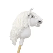 shumee Hobby Horse Premium majhen palicasti konj bel z belo grivo A5