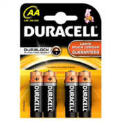 DURACELL baterije BASIC AA K4 DURALOCK