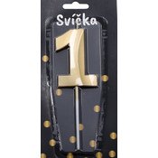 Sveča za zabave številka 1 Bronze