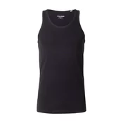 JACK & JONES Majica, črna