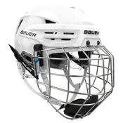Hokejska čelada Bauer RE-AKT 90 Combo White Senior M