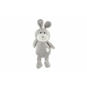 Teddies Zajec/zajček sedeči črtasti pliš 25cm