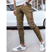 Mens Olive Denim Pants Dstreet