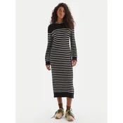 Roxy Pletena obleka Cool Waves SD ERJKD03536 Črna Regular Fit