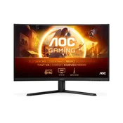 AOC G4 CQ32G4VE computer monitor 81.3 cm (32) 2560 x 1440 pixels Quad HD LCD Black, Grey