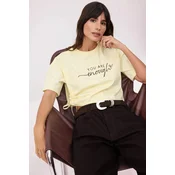 Trendyol Milla Ženska majica TWOSS26TS00189, Žuta