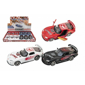 Teddies Avto Kinsmart Dodge Viper GTS-R 1:36 12,5cm kovina/plastik 4 barve za raztezanje