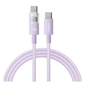 BASEUS DISPLAY II podatkovni kabel Type-C - Type-C, 100 cm, LJUBICASTA P10382702511-00