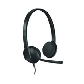 Logitech H340 Slušalice, USB, Crne