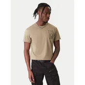 G-Star Raw Majica Text Chest D25968-C506 6057 Zelena Regular Fit