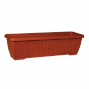 PVC ZUNANJE KORITO JADRAN 80 CM TERAKOTA