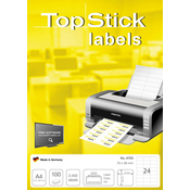 Herma etikete topstick za CD 117mm A4/2 1/100 ( 02H8696 )