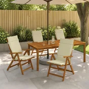 vidaXL 6-delne blazine za visok naslon GEMERT 6 pcs 100% poliester