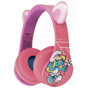 Djecje slušalice PowerLocus - P1 Smurf, bežicne, roze