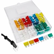 Car 888 Accessories Set standardnih osiguraca sa alatom za vadenje, 80 komada