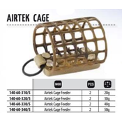 KRMILNIK AERO CAGE FEEDER 20g-2pc.140-60-310 trab