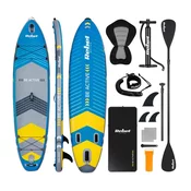 Rebel SUP deska ACTIVE RBA-4507-BL (335x84x15cm, sedež, veslo, 170kg)