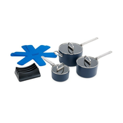 Joseph Joseph Joseph Joseph Space Saucepans Set with Foldable Handles and Lids, (21739017)