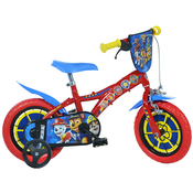DINO BIKES bicikl Paw Patrol (veličina 12), crveno-plavi