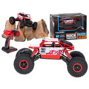 RC avto na daljinec Rock Crawler 1:18 – 4WD, 2,4 GHz (rdeča) - Rojstni dan - Najstniki