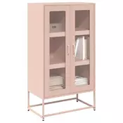 Visoka ploca ružicasta 68x39x123 cm celik