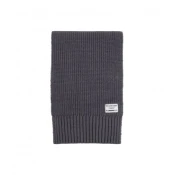 Pepe Jeans za moške. PM060135 Griffinov šal temno sive barve (OSFA), Priložnostno, Siva, Bombaž
