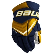 Hokejske rokavice Bauer Vapor FLYLITE Navy/Gold Senior 14 palcev