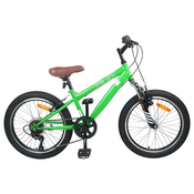 vidaXL Kids Mountain Bike 24 Palcev 6-Speed priporočeno za 8-12 let