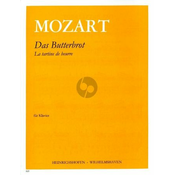 MOZART:DAS BUTTERBROT/LA TARTINE DE BEURRE (KRUH Z MASLOM) PIANO