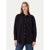 Guess Jeans Srajca W4YH22 WGCF1 Črna Relaxed Fit