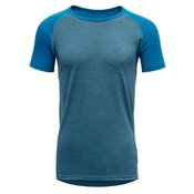 Devold Breeze Junior T-Shirt funkcionalna majica za dječake, plava, 152