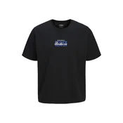 JJ Rebel Muška majica 12290849, Kratak rukav, Crna