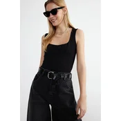 Trendyol Milla Ženska majica TWOSS24AL00013, Crna
