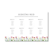 Personal Sedežni red - Travniško cvetje