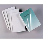 Platnice za termo vezavo 3 mm, bele