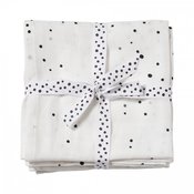 Done by Deer – Komplet tetra pelena Dreamy Dots White