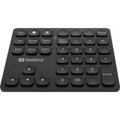 SANDBERG Bežicna numericka tastatura USB Pro 630-09 crna