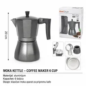 KMT Moka pot za kafu, Sivi