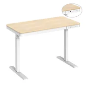 Podesivi radni stol IPOHOME BASIC - Hrast/Bijela 118x60cm
