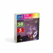 Family Christmas 5m božično - novoletne micro LED lučke na baterije 3 x AA večbarvne