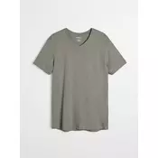 Sinsay - Pamucna basic majica - svetlozelena