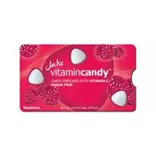 Jake malina bomboni bez šecera s vitaminom C, dodatak prehrani