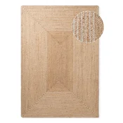 Obojestranska/ročno tkana preproga iz jute v naravni barvi/v svetli naravni barvi 120x170 cm Juno – Hanse Home