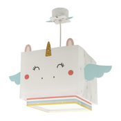Dalber 64592 - Djecji luster LITTLE UNICORN 1xE27/15W/230V