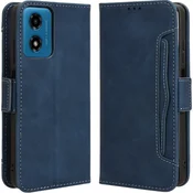 GS Ovitek za Motorola Moto E14, reža za kartico, temno moder