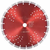 Vidaxl Diamantni rezalni disk s turbo in luknjami iz jekla 300 mm